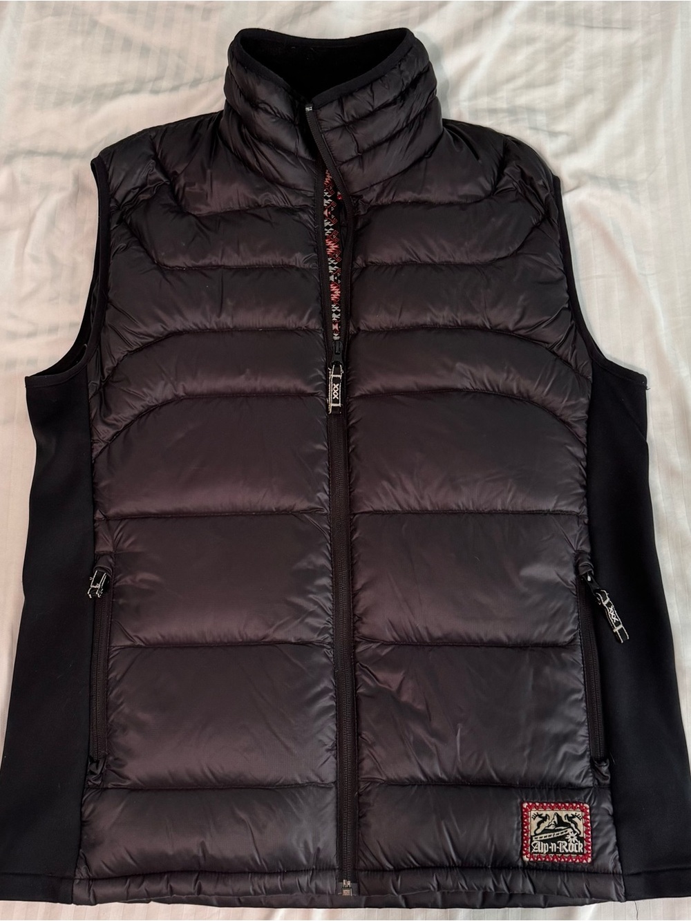 Alp N Rock Down-Quilt Black Men's Vest